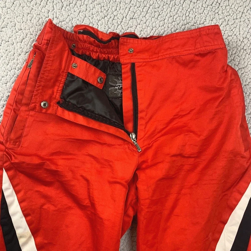 Spyder Mens Insulated Ski Pants 29x30 Red Winter Snowboard Snow Trousers Vintage